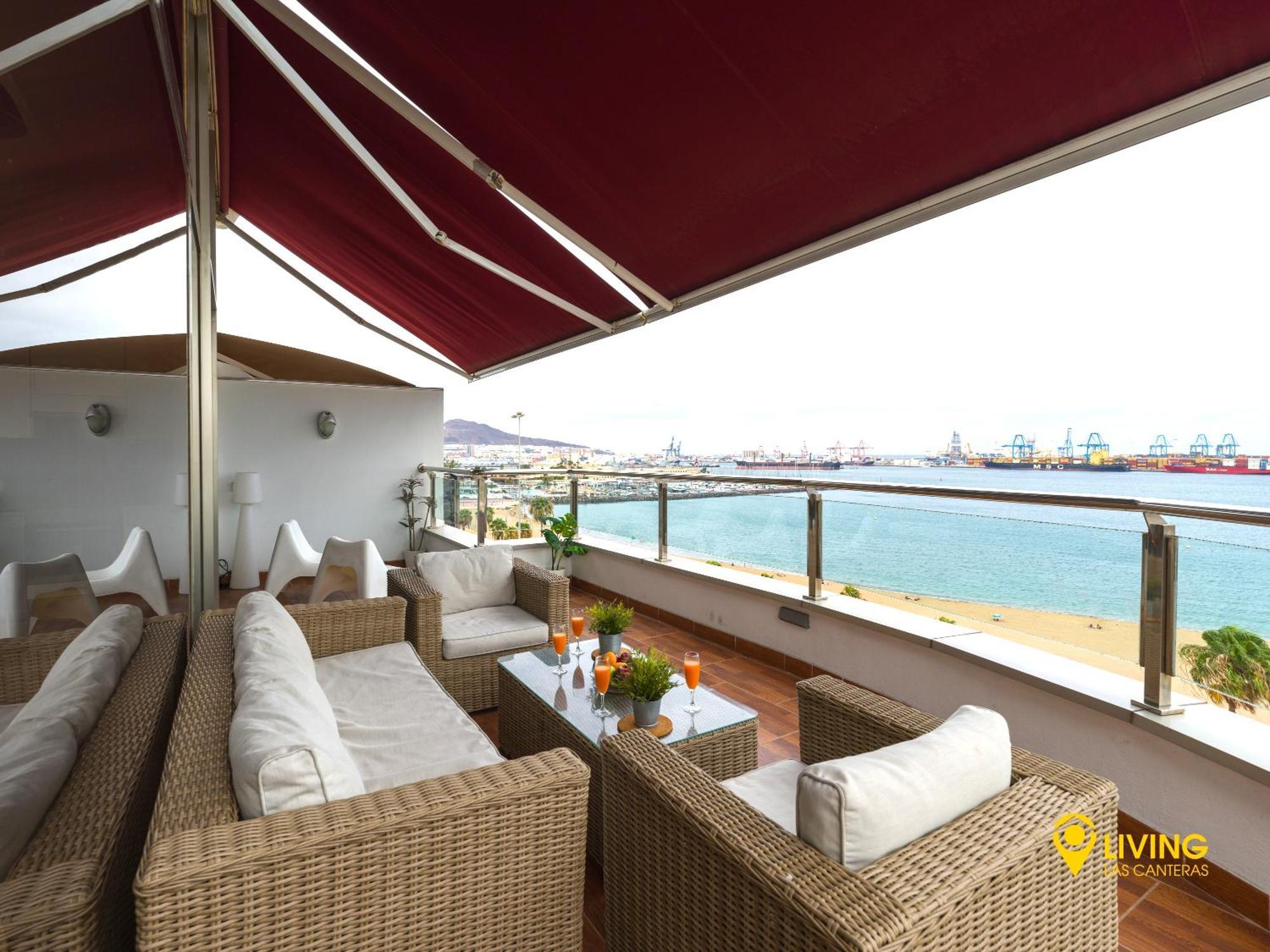 Living Las Canteras Homes - Penthouse Free Parking 大加那利岛拉斯帕尔马斯 外观 照片