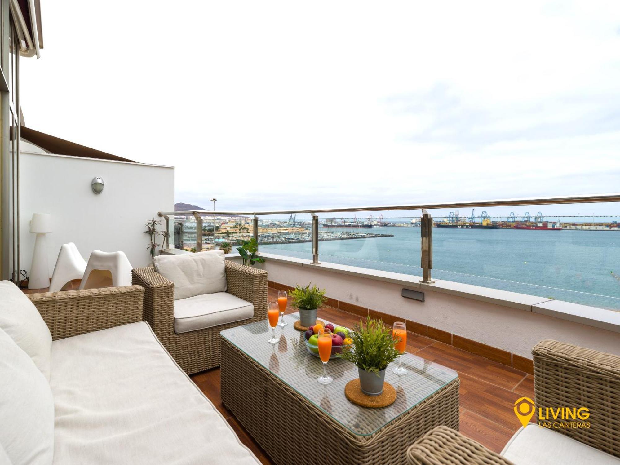 Living Las Canteras Homes - Penthouse Free Parking 大加那利岛拉斯帕尔马斯 外观 照片